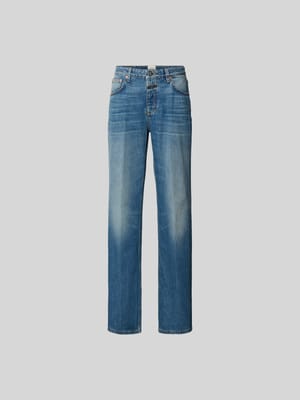 Straight Fit Jeans mit 5-Pocket-Design Shop The Look MANNEQUINE
