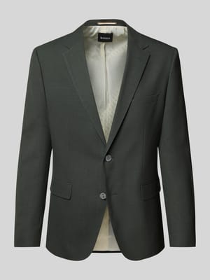 Slim fit 2-knoops colbert met reverskraag, model 'Jasper' Shop The Look MANNEQUINE