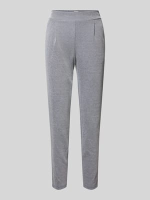 Slim Fit Stoffhose mit elastischem Bund Modell 'Kate' Shop The Look MANNEQUINE