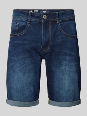 Korte regular fit jeans in 5-pocketmodel, model 'BULLSEYE' Shop The Look MANNEQUINE