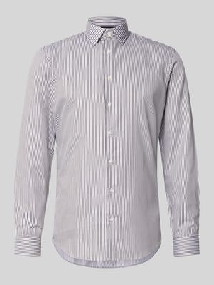 Koszula o kroju slim fit biznes z kołnierzykiem typu kent Shop The Look MANNEQUINE