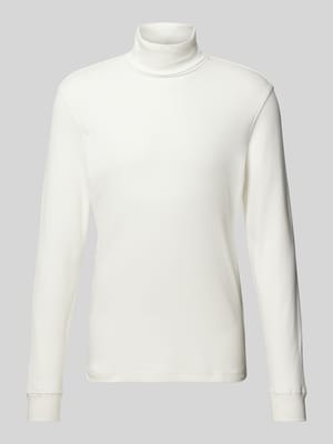 Longsleeve aus Viskose mit Rollkragen Shop The Look MANNEQUINE