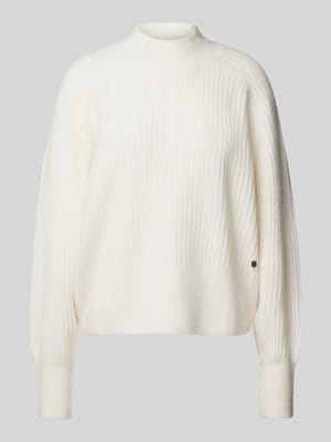 Gebreide pullover met turtleneck, model 'IRMA' Shop The Look MANNEQUINE