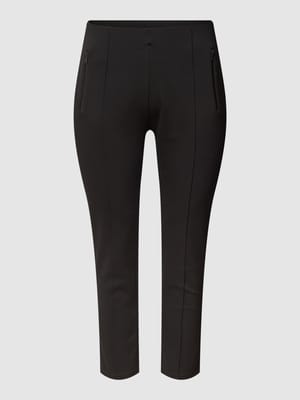 Spodnie PLUS SIZE z ozdobnymi szwami Shop The Look MANNEQUINE