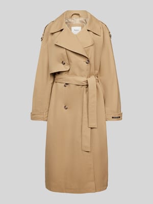 Trenchcoat mit Bindegürtel Modell 'BIANCA' Shop The Look MANNEQUINE