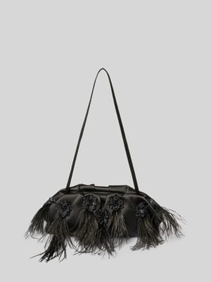 Umhängetasche mit Blumen-Details Shop The Look MANNEQUINE