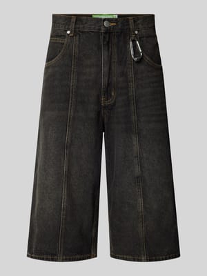 Superbaggy fit korte jeans in 5-pocketmodel Shop The Look MANNEQUINE