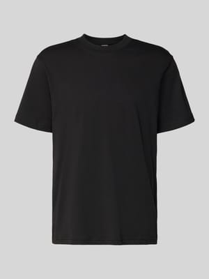 T-Shirt aus Baumwolle mit Rundhalsausschnitt Shop The Look MANNEQUINE