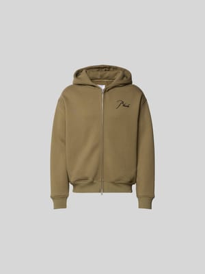Oversized Sweatjacke aus Baumwolle Shop The Look MANNEQUINE