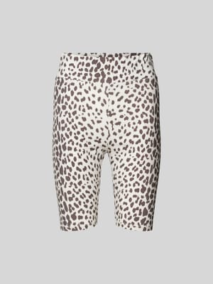 Shorts mit Animal-Print Shop The Look MANNEQUINE