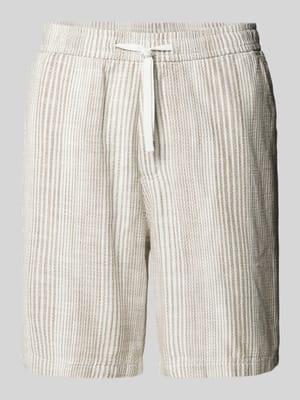 Relaxed Fit Bermudas aus reiner Baumwolle Shop The Look MANNEQUINE