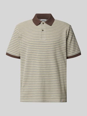 koszulka polo o kroju regular fit z detal z logo model 'Dion' Shop The Look MANNEQUINE