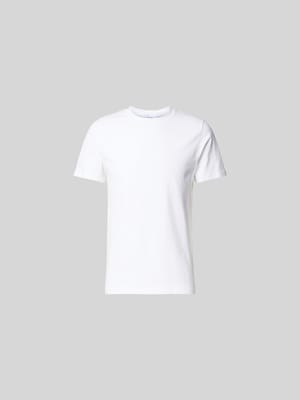 Slim Fit T-Shirt aus Baumwoll-Mix Shop The Look MANNEQUINE
