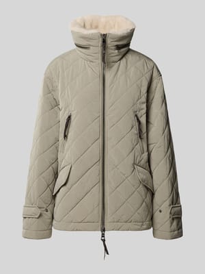 Steppjacke mit herausnehmbarer Kapuze Modell 'HENRIKE' Shop The Look MANNEQUINE