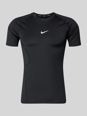 T-shirt met logoprint en ronde hals Shop The Look MANNEQUINE