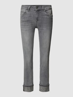 Skinny Fit Jeans im 5-Pocket-Design Modell 'MONROE' Shop The Look MANNEQUINE