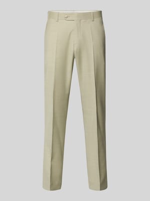 Anzughose mit Bügelfalte und Eingrifftaschen Shop The Look MANNEQUINE