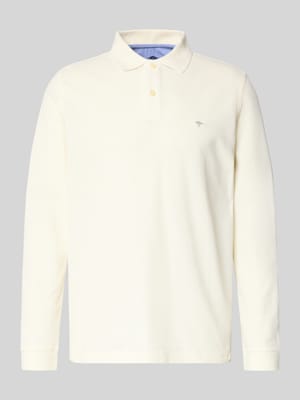 Poloshirt mit Label-Stitching Shop The Look MANNEQUINE
