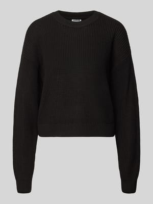 Gebreide pullover met ronde hals, model 'MAYSA' Shop The Look MANNEQUINE