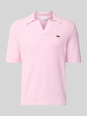 Regular Fit Poloshirt aus Baumwoll-Mix Shop The Look MANNEQUINE