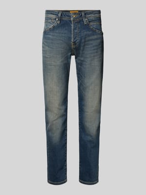 Tapered fit jeans in used-look, model 'MIKE' Shop The Look MANNEQUINE