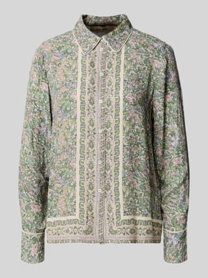 Regular Fit Bluse aus Viskose Modell 'Kana' Shop The Look MANNEQUINE