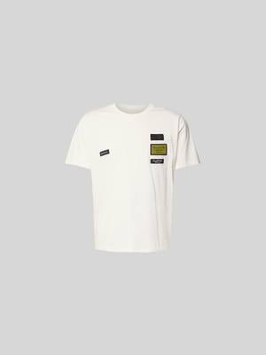 Relaxed Fit T-Shirt mit Logo-Patch Shop The Look MANNEQUINE