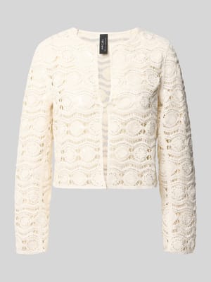 Blazer aus Häkelspitze mit Knopfverschluss Shop The Look MANNEQUINE