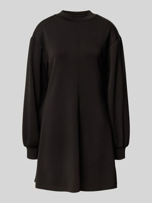 Sukienka o długości do kolan z detalem z logo Shop The Look MANNEQUINE