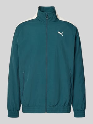 Oversized trainingsjack met opstaande kraag Shop The Look MANNEQUINE