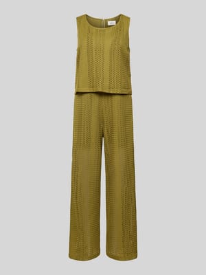 Jumpsuit mit Lochmuster Shop The Look MANNEQUINE