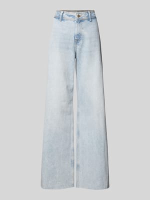 Regular fit jeans met riemlussen, model 'AMY' Shop The Look MANNEQUINE