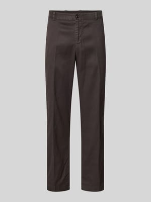 Leinenhose mit französischen Eingrifftaschen Modell 'River' Shop The Look MANNEQUINE