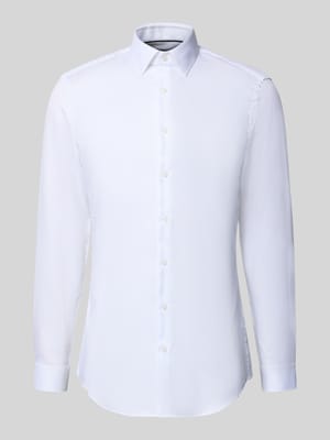 Koszula biznesowa o kroju slim fit z kołnierzykiem typu kent Shop The Look MANNEQUINE