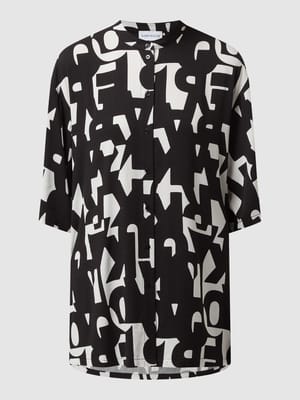 Lange blouse van lyocellmix - Karo Kauer X P&C - exclusief bij ons  Shop The Look MANNEQUINE