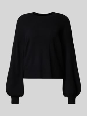 Regular fit gebreide pullover van viscosemix, model 'NANCY' Shop The Look MANNEQUINE