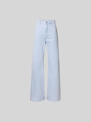 Straight Fit Jeans mit Logo-Patch Shop The Look MANNEQUINE