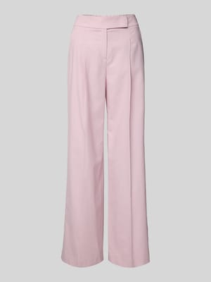 Wide Leg Bundfaltenhose mit Eingrifftaschen Shop The Look MANNEQUINE