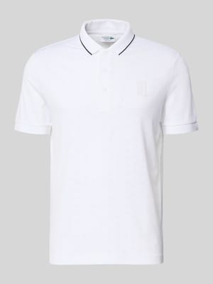 Regular Fit Sport Poloshirt mit Kontraststreifen  Shop The Look MANNEQUINE