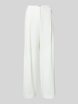 Wijde broek met viscose Shop The Look MANNEQUINE