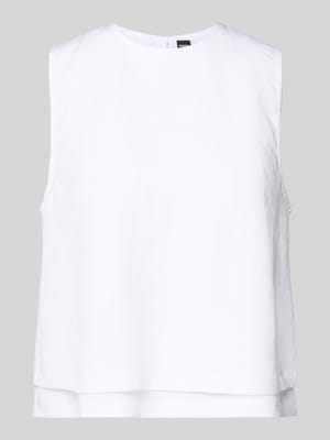 Top w stylu bluzki z odkrytymi plecami model 'BLINY' Shop The Look MANNEQUINE
