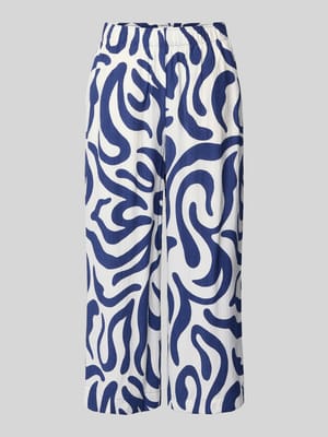 Straight Leg Stoffhose mit elastischem Bund Modell 'LIFE' Shop The Look MANNEQUINE