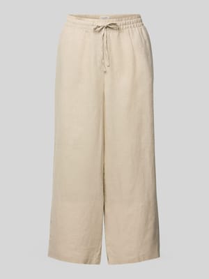 Wide Leg Stoffhose mit Tunnelzug Shop The Look MANNEQUINE