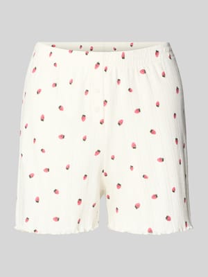 Pyjama-Shorts im Allover-Look Shop The Look MANNEQUINE