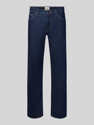 jeansy o kroju relaxed fit z mieszanki bawełny model 'Clint' Shop The Look MANNEQUINE