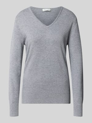 Regular Fit Sweatshirt aus Viskose-Anteil Shop The Look MANNEQUINE