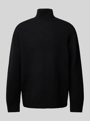 Strickpullover mit Turtleneck Shop The Look MANNEQUINE