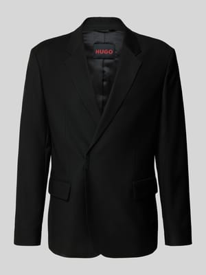 Regular Fit Anzugsakko aus Woll-Mix Modell 'HANS' Shop The Look MANNEQUINE
