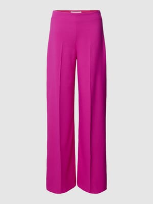 Spodnie materiałowe z elastycznym pasem model ‘BEFORE’ Shop The Look MANNEQUINE