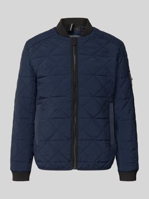 Regular Fit Bomberjacke mit Ärmeltasche Shop The Look MANNEQUINE